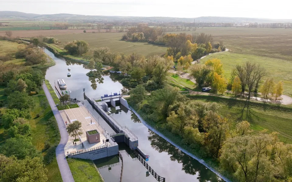 Vizualizace nové plavební komory.