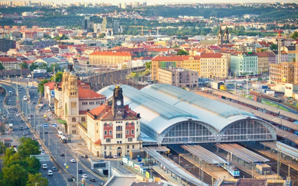 Rekonstrukce zastřešení haly žst. Praha hl. n., fáze II.  Foto: David Jančík © Ministerstvo dopravy