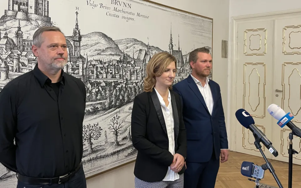 Robert Kerndl, Markéta Vaňková a Tomáš Aberl
