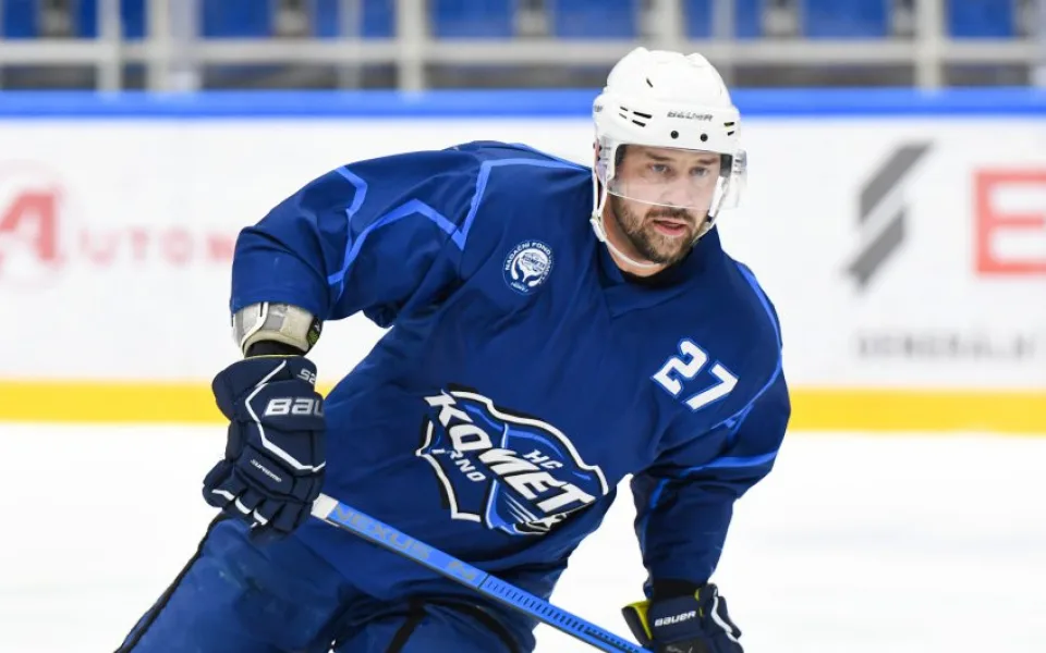 Kamil Brabenec v dresu brněnské Komety