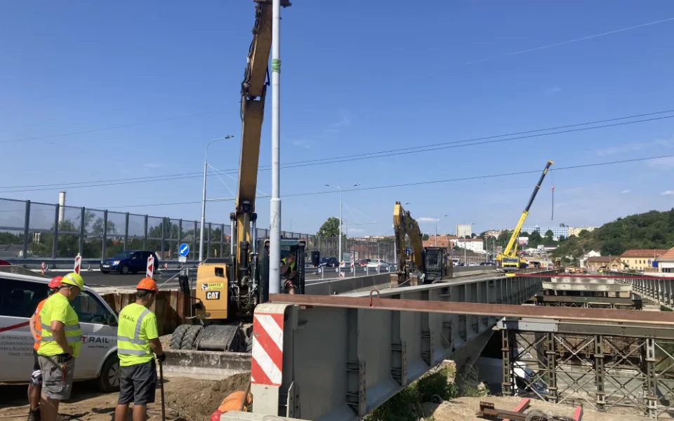 Brno se pochlubí novou estakádou. Na most pustí lidi a uleví řidičům