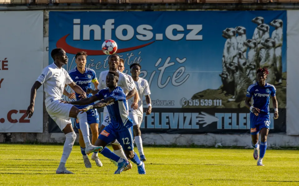 Fotbalový Vyškov klopýtl s Táborem a přišel o vedení v lize. Líšeň vydřela výhru