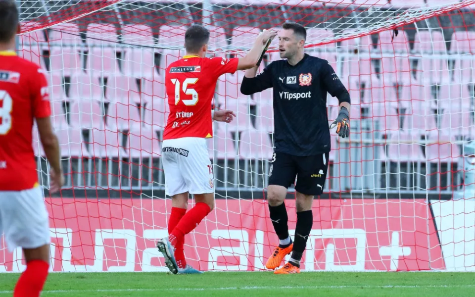 Zbrojovka vyhrála popáté v řadě a je v čele druhé ligy. Výhru nad Jihlavou trefil Alijagić