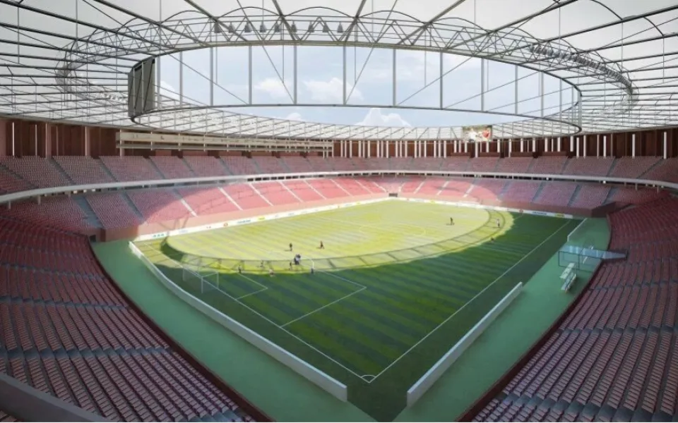Mrtvý je i architektonický projekt, podle kterého měl vzniknout stadion za Lužánkami