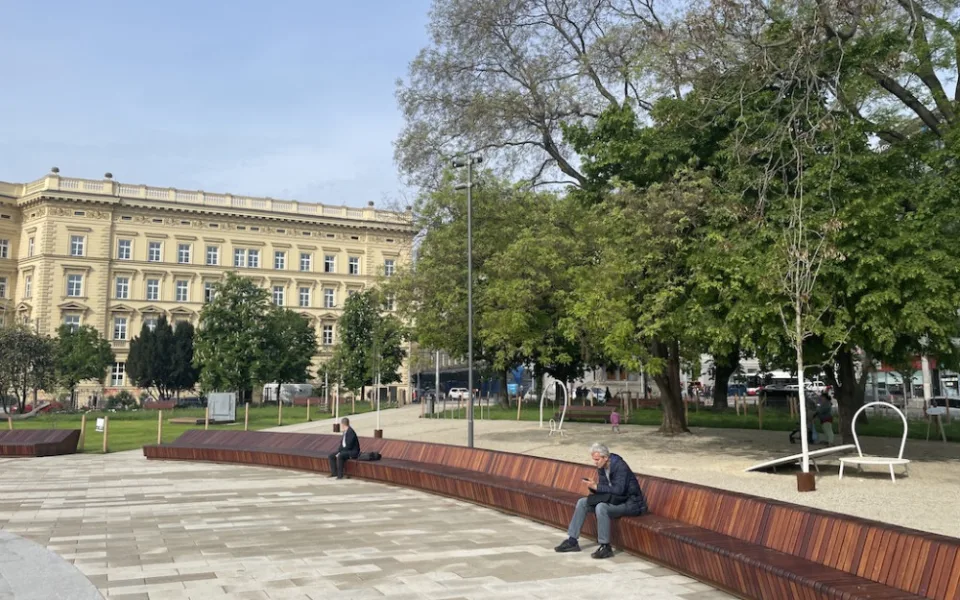 Brno má nejlepší park v Česku. Moravské náměstí s mořem uchvátilo odborníky