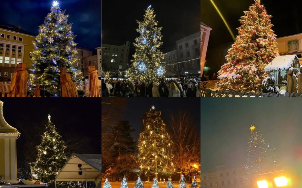 ANKETA: Na jižní Moravě rozsvítili vánoční stromky. Vyhraje Znojmo, Blansko nebo Hodonín?