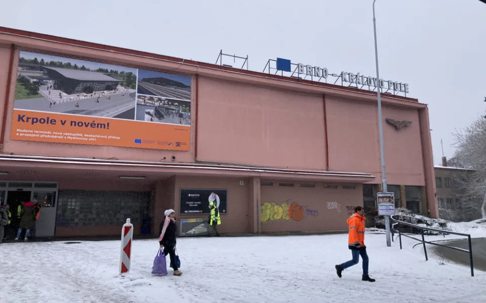 Budova brněnského nádraží v Králově Poli půjde k zemi. Do dvou let vyroste nová
