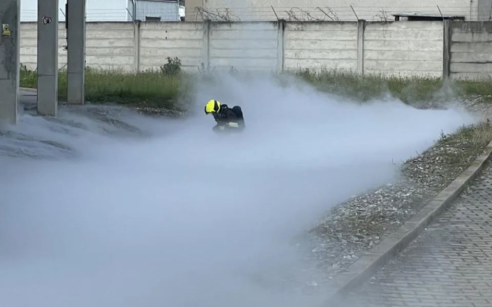 Hasiči řešili masivní únik nebezpečné látky v Brně. Šlo o cvičení