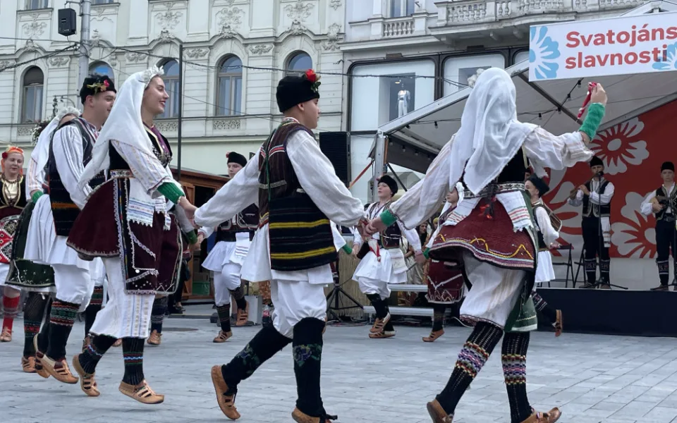 Do Brna přijely folklorní soubory z Indie i Mexika