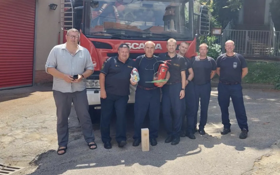 Jihomoravští hasiči se rozloučili se Zdeňkem Bílkem. Hasičem byl třicet let