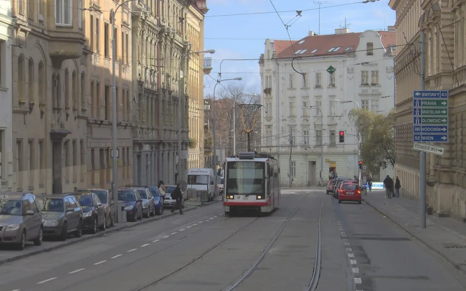 Od září začne oprava Údolní ulice v srdci Brna. Dopravní omezení čeká auta i veřejnou dopravu