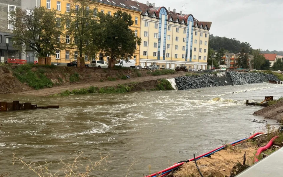 Vodohospodáři na jižní Moravě očekávají pokles hladin. Více vody poteče ale Brnem