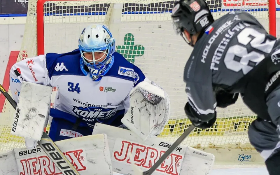 Hokejisté Karlových Varů zdolali Kometu 5:4 v prodloužení