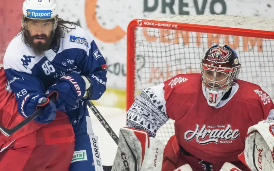 Kometa nestačila na Hradec Králové, prohrála 2:4. Rozhodla třetí třetina zápasu