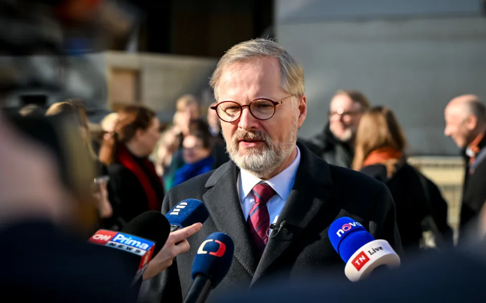 Premiér Petr Fiala ocenil rozvoj Brna.