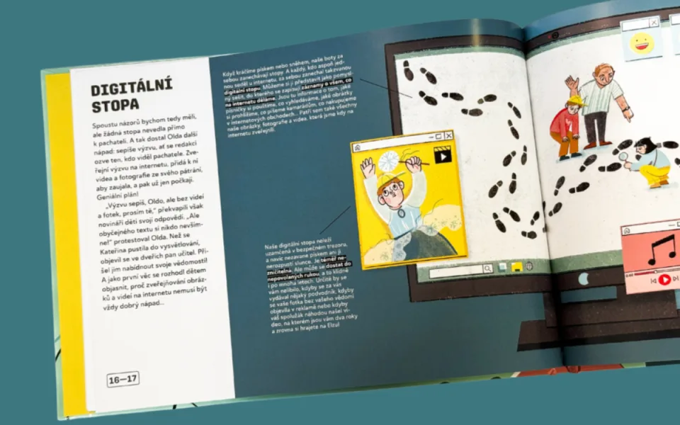 V Brně vydali dětskou knihu o mediální gramotnosti, trénuje kritické myšlení