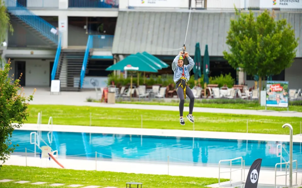 Zábava pro celou rodinu, to je Sportovní park na Riviéře