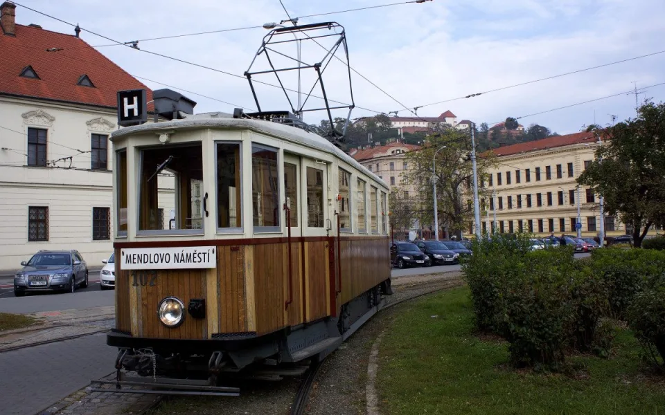 Do Brna se vrací historické tramvaje. Linka H4 pojede z Komenského náměstí na Mendlák