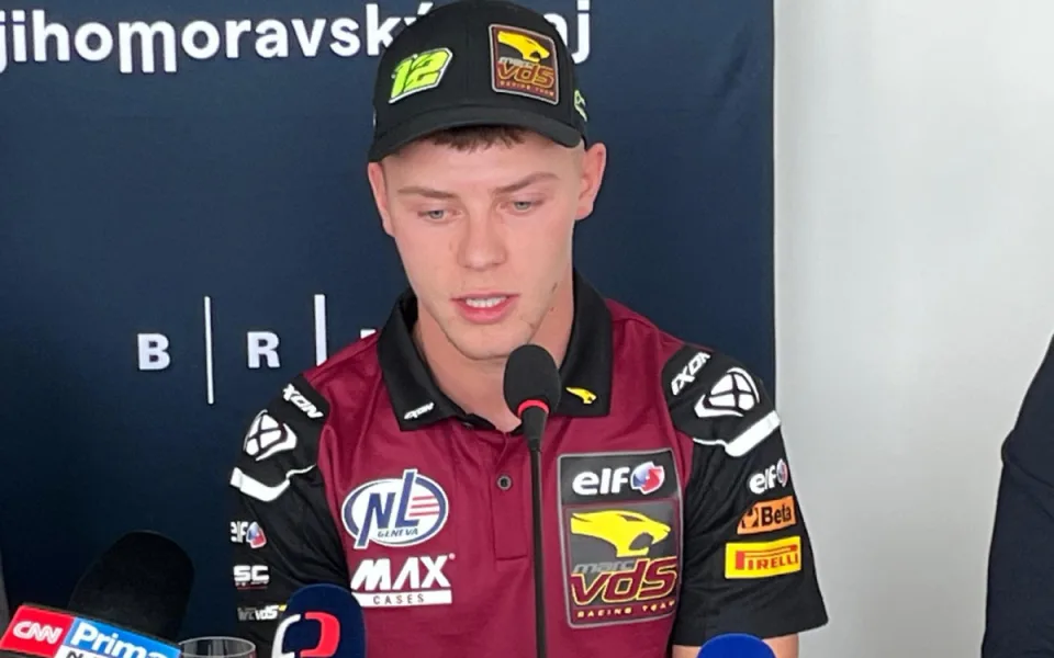 Český závodník Filip Salač skončil na Grand Prix v Brně osmý, je spokojený