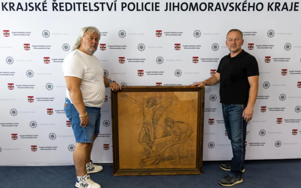 Zmizel obraz za deset milionů. Policisté ho našli po letech u podvodníků