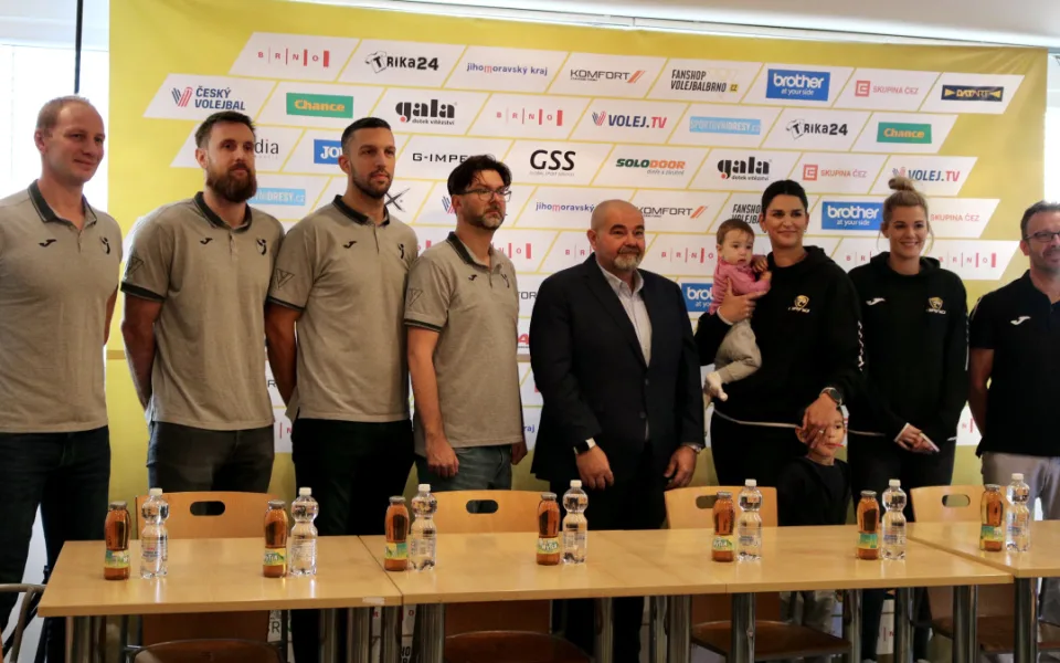 Noví trenéři, změny v sestavě a vysoké cíle. To je nová sezóna pro Volejbal Brno i Šelmy