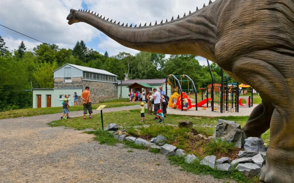 Vyškovský dinopark se možná bude stěhovat, město nabízí lepší lokalitu