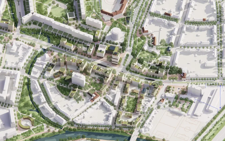 Část Brno-jih vybrala návrh, podle kterého se promění širší centrum Komárova