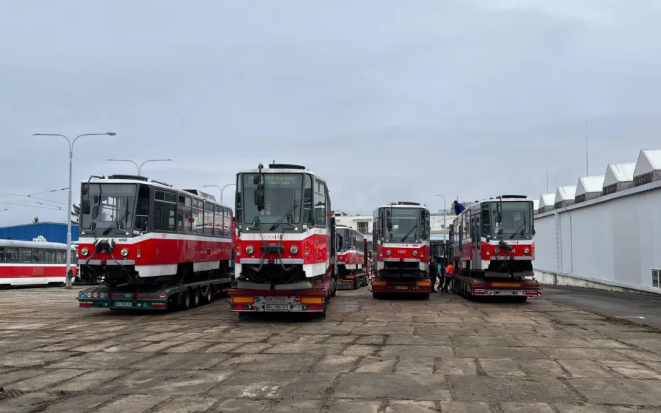 Charkov posílil MHD. Pomohly i tramvaje z Brna