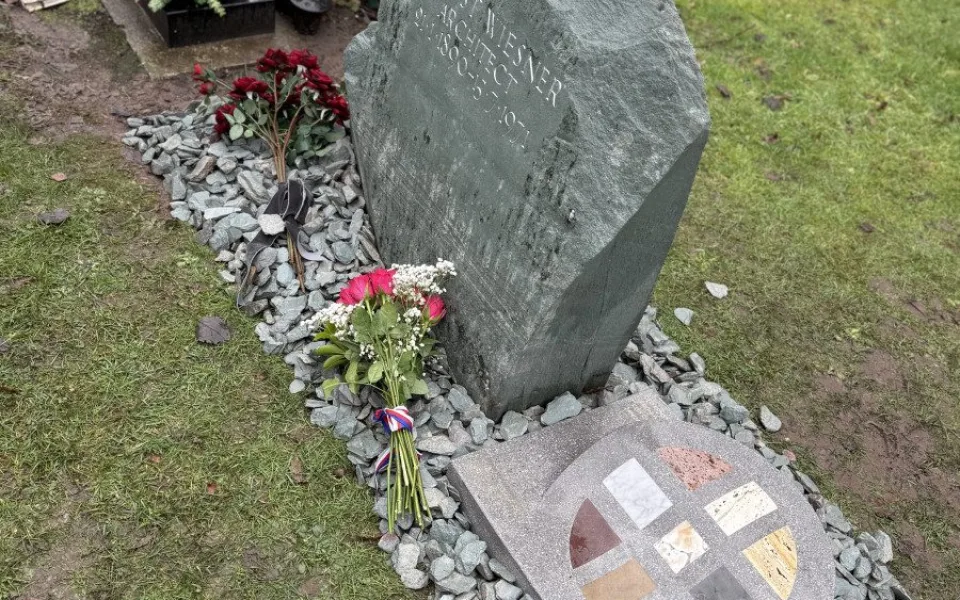 Architekt Wiesner navrhl palác Morava i krematorium. Teď má nový památník v Liverpoolu