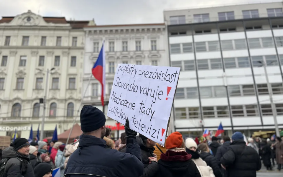 Svoboďák praská ve švech. V Brně přišly prezidenta podpořit tisíce lidí
