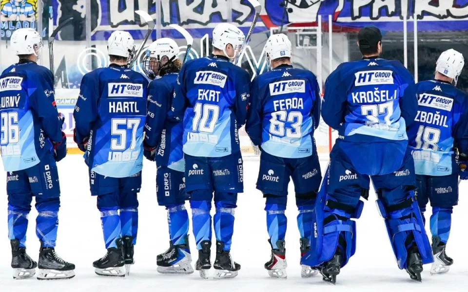 Hokejisté Brna porazili Třinec 5:1 a zajistili si účast v předkole play off