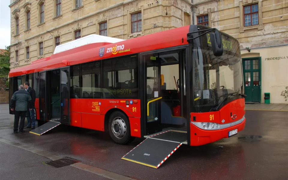 Ilustrační fotografie autobusu