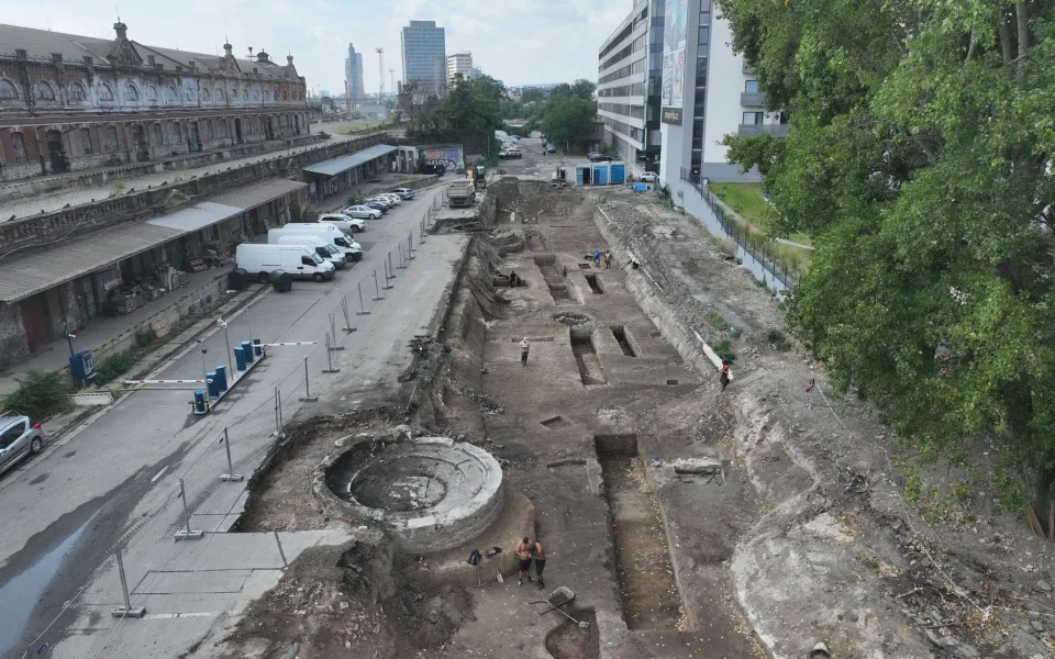 Pod Novými Sady našli kus historie. Archeologové odkryli dvě železniční točny